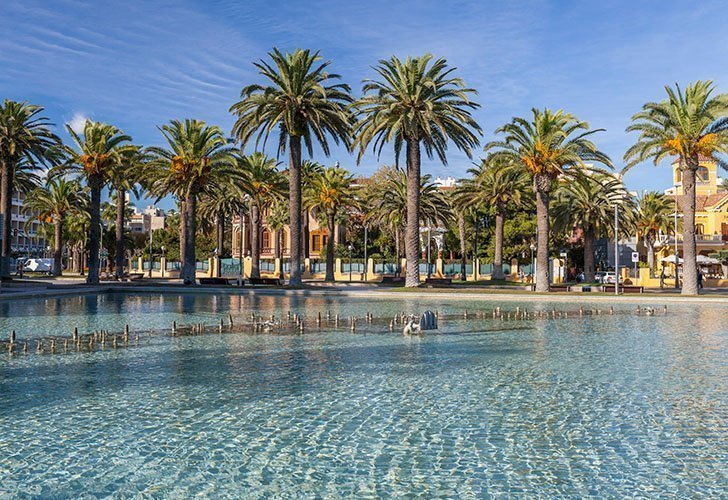 Urlaub am Strand von Salou