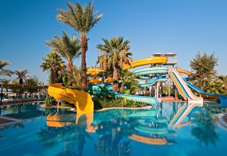 Hotels mit Wasserrutschen